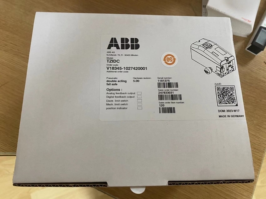تنظیم‌کننده موقعیت الکتریکی-پنوماتیکی ABB V18345-1027420001 با گواهی ATEX