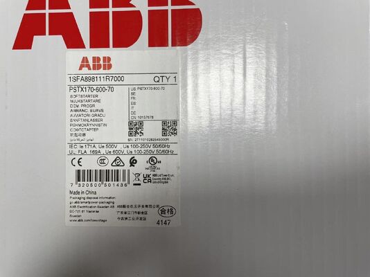ABB PSTX170-600-70 نرم کننده هوشمند پیشرفته برای کنترل موتور