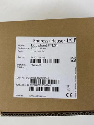 Endress Hauser FTL31-15R9/0 Tuning Fork Level Switch