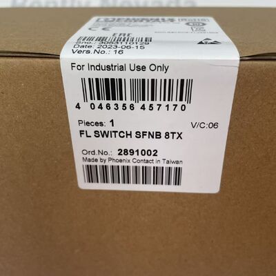 تماس فونیکس FL FL SWITCH SFNB 8TX 2891002 سوئیچ اترنت صنعتی