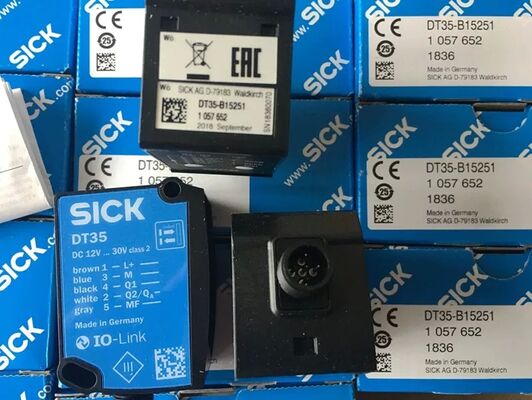 صفحه اطلاعات SICK dt35 b15251 حسگر فاصله لیزر زمان پرواز