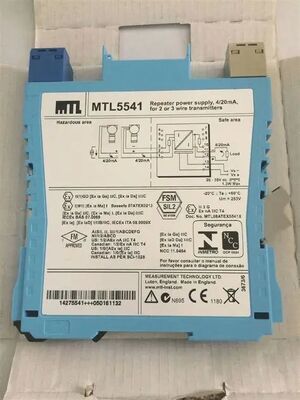mtl5541 از لحاظ ذاتی امن 4 ′′ 20mA هارت گالوانک جدا کننده