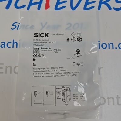 سنسور فوتوالکتریک با سرکوب پس‌زمینه مینیاتوری SICK GTB6-P4211