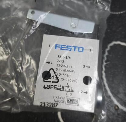 FESTO RS-3-1/8 Pneumatic Valve
