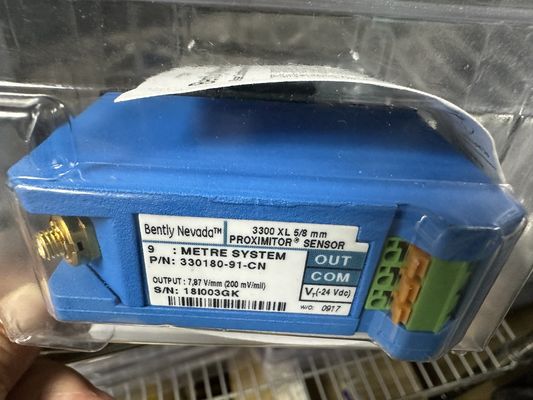 330180-91-CN Bently Nevada 3300 XL Proximitor Sensor 9.0 متر (29.5 فوت) طول سیستم، نصب DIN