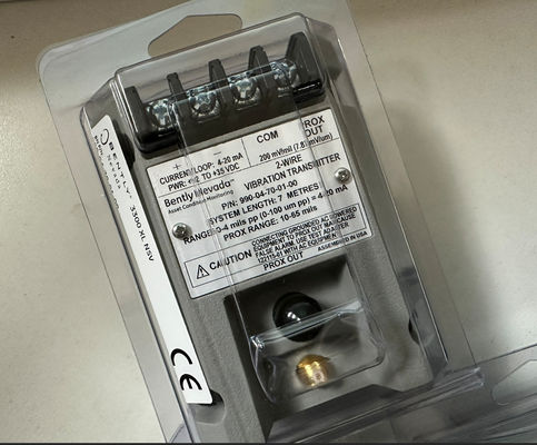 990-04-70-01-00 بنتلی نوادا 990 فرستنده لرزش 35mm DIN کلپ ریل