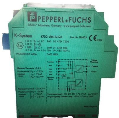 تکرارگر ولتاژ KFD2-VR4-Ex1.26 PEPPERL FUCHS موانع منزوی