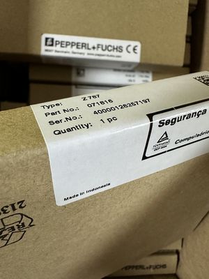 Z787 PEPPERL FUCHS موانع منزوي، موانع فلفل و فوکس