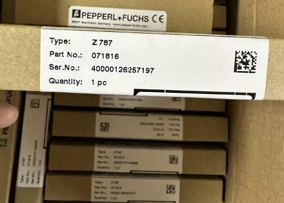 Z787 PEPPERL FUCHS موانع منزوي، موانع فلفل و فوکس