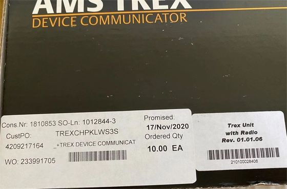 TREXCHPKLWS3S EMERSON دستگاه ارتباطی TREX HART بی سیم است