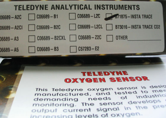 B71875 INSTA TRACE TELEDYNE سلول سوخت برای تحلیلگرهای اکسیژن