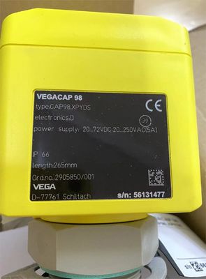 CAP98.XPYDS VEGA اندازه گیری سطح سنج آزاد ظرفیت دار برای تشخیص سطح