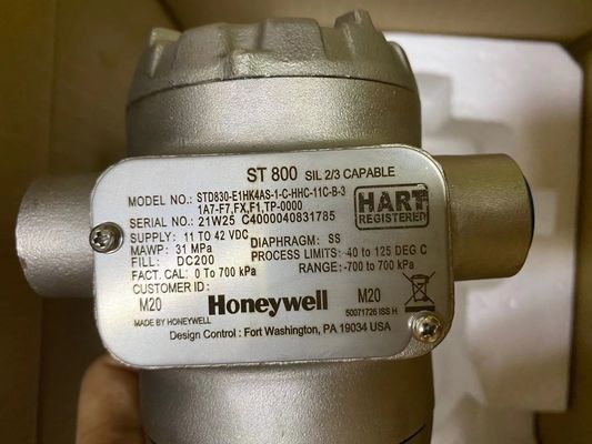 STD830 SmartLine فشار متغیر HONEYWELL فرستنده STD830-E1HK4AS-1C-HHC-11C-B-31A7-F7 FX F1 TP-0000