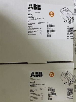 V18345-1010121001 VALVE Positioner ABB TZIDC V18345 VALVE Positioner الکترو پنوماتیک V18345
