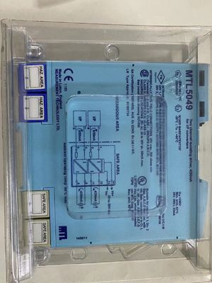 MTL5049 Eaton 2 Channel Zener Barrier Isolated Driver Current Input Output ATEX 4 تا 20mA در حال حاضر در حال ورود و خروجی است