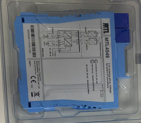 MTL4549 جداسازی راننده ابزار MTL دو کانال برای 4 ′′ 20mA HART® دریچه موقعیت دهنده