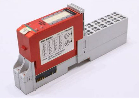 24VDC Allen Bradley 1734-OB8S POINT I/O Security I/O Module هشت کانال خروجی منبع جریان