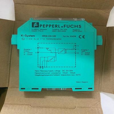 KFD2-CD-1.32 PEPPERL FUCHS محور جدا شده در حال حاضر راننده 1 کانال حالت سیگنال