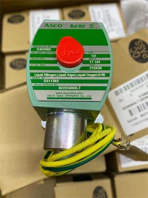 8222G002LT ASCO Solenoid Valve 120/60 10/50 سری 8222 دو راه