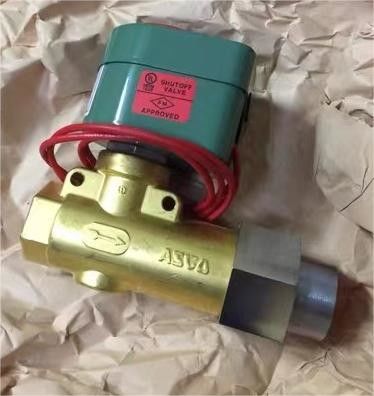 8266D069V 1/2 " NPT Emerson ASCO 2 راه شیر سولینوئید روغن سوخت 120VAC 1/4" سوراخ