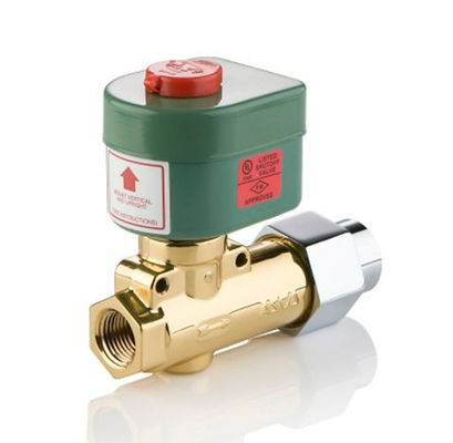 8266D069V 1/2 " NPT Emerson ASCO 2 راه شیر سولینوئید روغن سوخت 120VAC 1/4" سوراخ