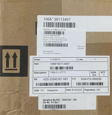 1066-CL-HT-73 Emerson Rosemount 1066 فرستنده فرستنده تک کانال