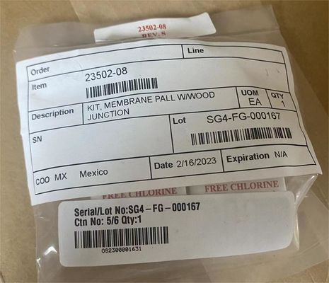 23502-08 مونتاژ غشا Emerson Rosemount با حلقه O بدون کلر کد-01-54