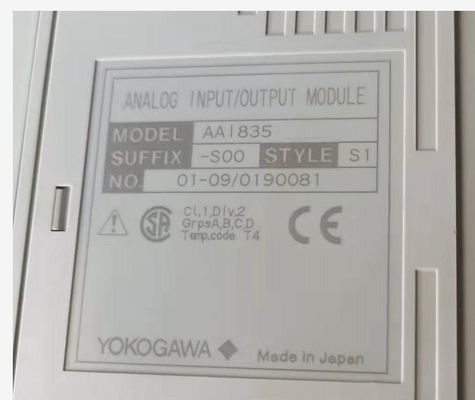 ماژول ورودی / خروجی آنالوگ Yokogawa AAI835-S00 بدون حفاظت از انفجار