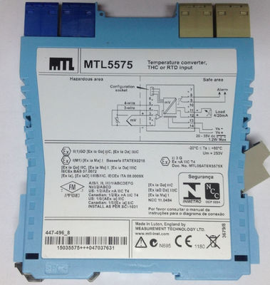 MTL5575 MTL صنعت درجه حرارت تبدیل