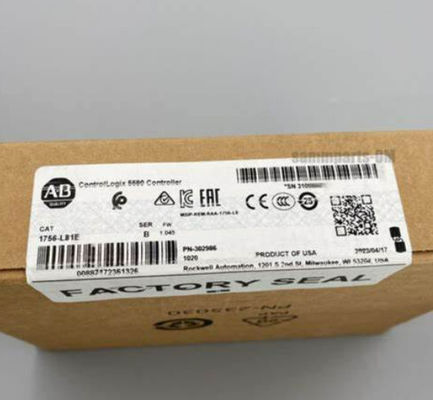 1756-L81E ALLEN BRADLEY کنترلLogix 5580 کنترل کننده 50 ولت پیوسته