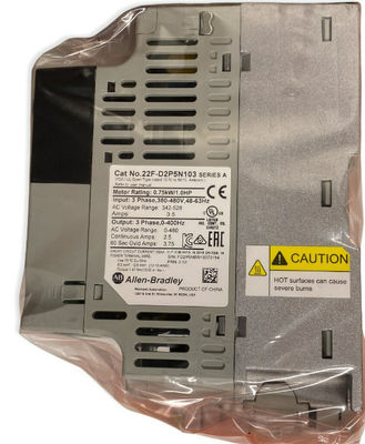 22F-D2P5N103 ALLEN BRADLEY پاور فلکس 4M- 0.75 kW (1 HP) AC Drive
