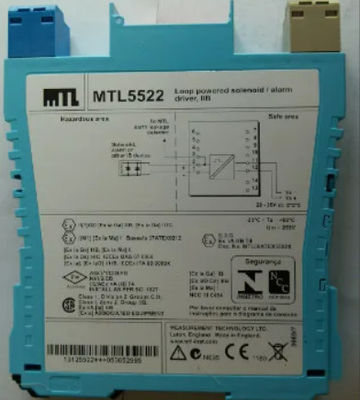 MTL5522 MTL ابزار دستگاه های الکتریکی / راننده هشدار تعداد کانال ها یک