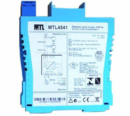 MTL4541 MTL ابزار تکرار کننده منبع برق 4/20mA HART 2 یا 3 سیم فرستنده