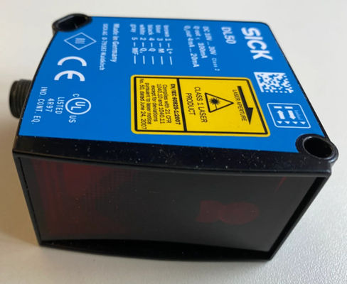 سنسورهای فاصله لیزر SICK DL50-P1123: Dx50 36.1mm X 62.7mm X 57.7mm برای صنعتی