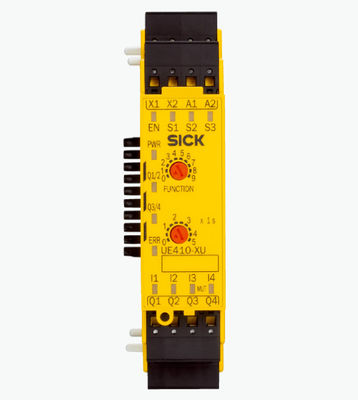 SICK UE410-XU4T5 کنترل کننده های ایمنی ولتاژ انعطاف پذیر کلاسیک از طریق A1 A2 180 g