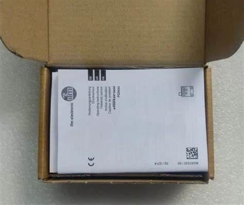 IFM PQ3834 سنسور فشار برای پنوماتیک III خروجی کلاس حفاظت 2