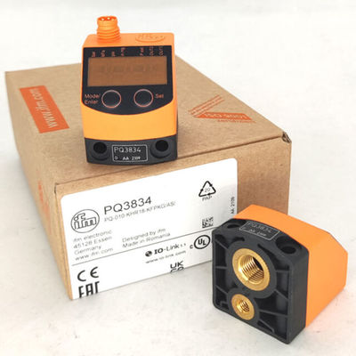 IFM PQ3834 سنسور فشار برای پنوماتیک III خروجی کلاس حفاظت 2