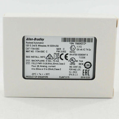 ماژول ورودی آنالوگ برای سیگنال فعلی Allen-Bradley 1734-IE8C POINT I/O