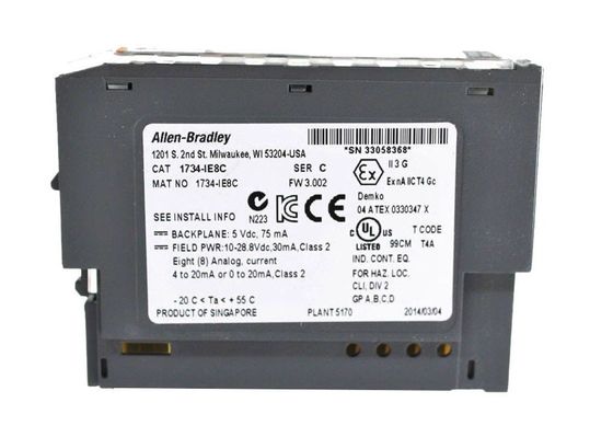 ماژول ورودی آنالوگ برای سیگنال فعلی Allen-Bradley 1734-IE8C POINT I/O