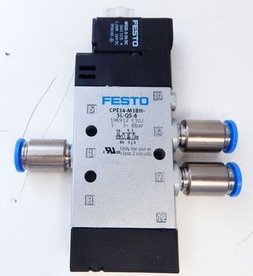 فستو CPE14-M1BH-5L-QS-8 دریچه مغناطیسی استفاده نشده/OVP با عملکرد الکتریکی