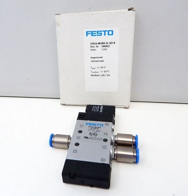 فستو CPE14-M1BH-5L-QS-8 دریچه مغناطیسی استفاده نشده/OVP با عملکرد الکتریکی