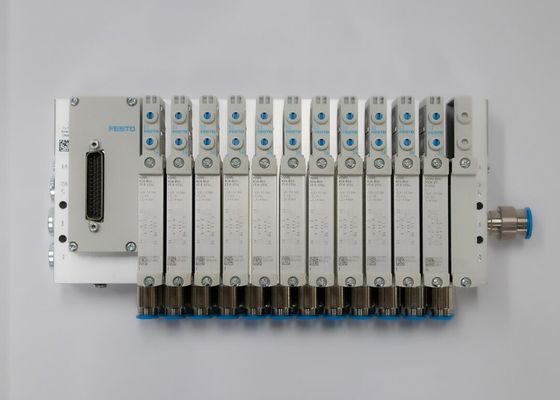 VTUG فستو Valve manifold با اتصال چند پین یا اتصال fieldbus VTUG-14-VRPT-B1T-Q12B-UB-Q6SU-24K+TTSC