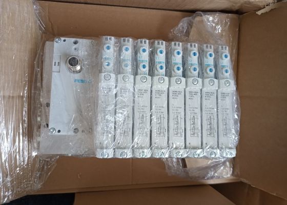 VTUG فستو Valve manifold با اتصال چند پین یا اتصال fieldbus VTUG-14-VRPT-B1T-Q12B-UB-Q6SU-24K+TTSC