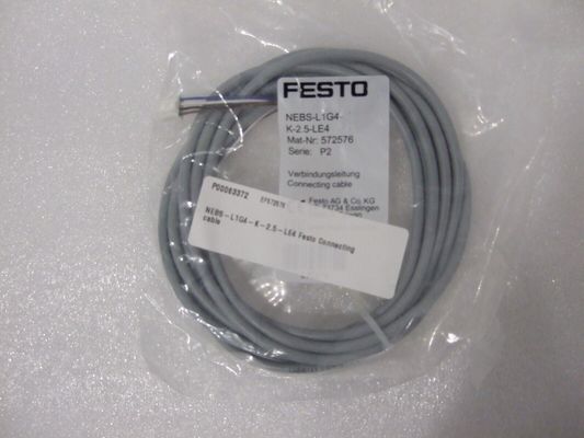 کابل اتصال Festo NEBS-L1G4-K-2.5-LE4 با حامل برچسب