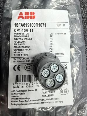 دکمه فشار ABB CP1-10R-11 با دوام و قابل اعتماد برای کاربردهای صنعتی