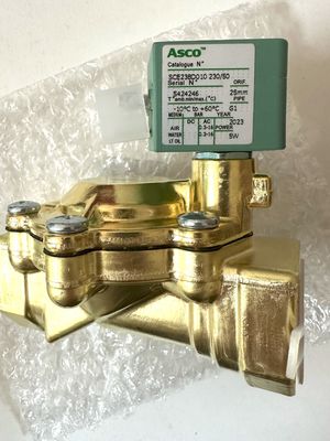 ASCO SCE238D008EMO.24/DC - بدن مس، EPDM، G1/2، 2/2 NC، سری 238 شیر های سولنویدی