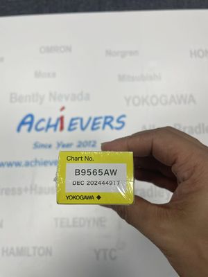 یوکوگاوا B9565AW GRAPHIC CONTROLS نمودار نوار کاغذی فان فولد با خانه تقویت کننده آلومینیوم