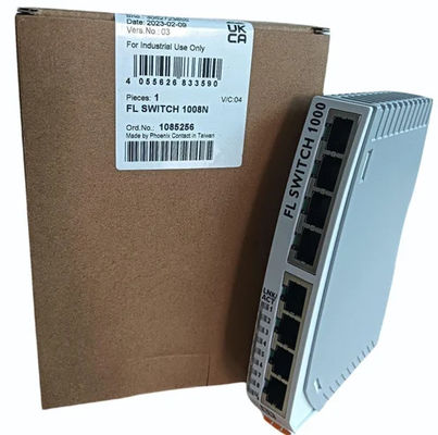 FL SWITCH 1008N 1085256 سوئیچ صنعتی اترنات با سطح حفاظت IP54 و ثابت سلول 0.05 سانتی متر