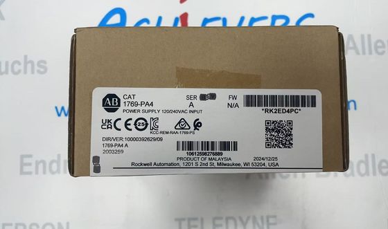 آلن بردلی 1769-PA4 1769 منبع برق کامپکت لوژیک برای خط تولید پانل ویو پلاس 7