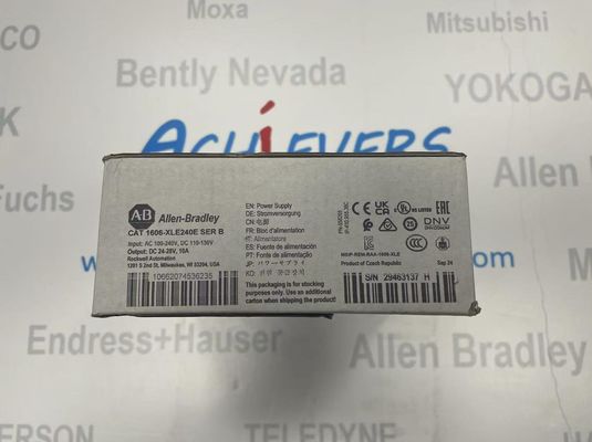 ارتباط دهنده دستگاه ALLEN BRADLEY 1606-XLF240F ماژول منبع برق حالت سوئیچ با سیم جامد اندازه 22 تا 14 AWG